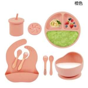 Silicone Baby Feeding Set: Safe, Durable, and Convenient During Mealtimes