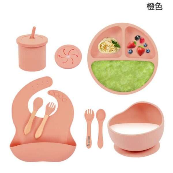 Silicone Baby Feeding Set: Safe, Durable, and Convenient During Mealtimes