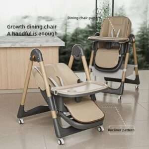 High chairs for babies: comfort, safety and convenience at mealtimes